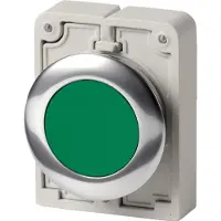 Eaton Pushbutton 30mm flat green maint
