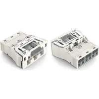 Wago 770-733/007-000 Snap-In-Stecker,mit PE-Direktkontakt,3-polig,weiß 770733007000 - 100 Stück
