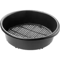 Kadax Sieb, Gartensieb, 37 cm, zum Sieben verstellbarer Erde, Kompoststeine