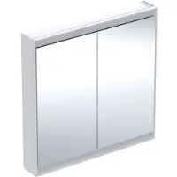 Geberit ONE Spiegelschrank mit ComfortLight, 2 Türen, Aufputzmontage, 90x90x15cm, 505.813.00.