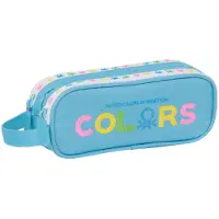 Benetton Portatodo Doble Benetton Frühling Azul cielo 21 x 8 x 6 cm