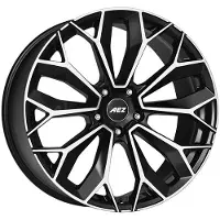 Aez 20 Zoll Alufelge leipzig dark 20"x9" 5x108 PCD ET38.5 63.4mm Felge Schwarz