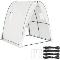 Outsunny GEWÄCHSHAUS, 180L x 180B x 200H cm