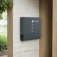 Hobby Hall Briefkasten, Postkasten, Schloss mit Sichtfenster, Namensschild GMBB3520AG
