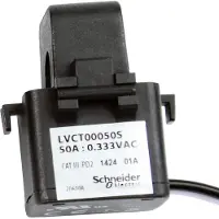 Schneider Electric LVCT00050S Kabelumbauwandler LVCT 50 A - 0,333 V Ausgang, Durchmesser 10 mm x Höhe 11 mm