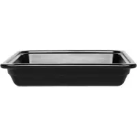 Emile Henry Auflaufform Noir 345 x 325 x 65 mm (2-teilig)