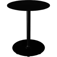 Houe Pico Cafe-Tisch Outdoor Rund Schwarz Rund Ø 64 cm