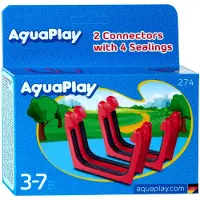 Aquaplay Verbindung 2er-Pack, Rot