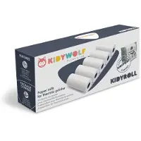 KIDYWOLF Normalpapier zu Sofortbildkamera 5 Rollen