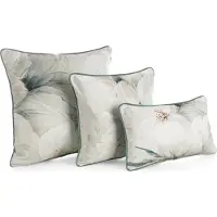 Eurofirany EVA MINGE EVA 1 Kissen aus luxuriösem Samt mit Designerdruck und Paspelierung an den Rändern 30 x 50