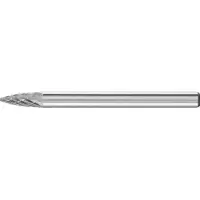 PFERD Kleinfrässtift Form SPG Ø 3 mm Kopflänge 7 mm Schaft-Ø 3 mm Hartmetall Verzahnung 3 PLUS