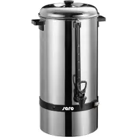 Saro SAROMICA 6015, Filterkaffeemaschine, 15 l, Gemahlener Kaffee, 1500 W, Schwarz, Silber