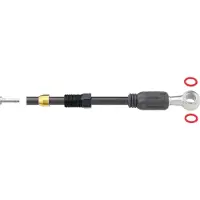 Jagwire Bremsleitungsset Sport Hydraulic für Mineralöl l Schwarz - präzise Br...