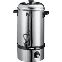Saro Glühweinkocher HOT DRINK, Überhitzungsschutz, Robuster Heißwasserspender mit praktischer Kontrolllampe, 1 Glühweinkocher, Inhalt: 10 Liter