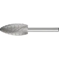 PFERD TOOLS HSS Frässtift Flammenform B Z 3 universal mittel fein Spanbrecher - 22407836