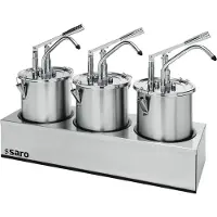 Ich-zapfe Saro Saucenspender, sossenspender PD 003 3 x 5 ltr