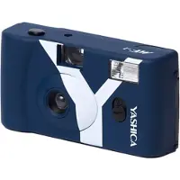 Yashica MF1 dunkelblau Set mit Film