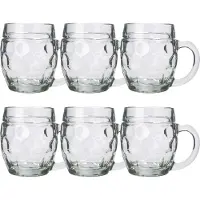 Ich-zapfe Bierglas, Bierkrug 6er Set, Tübinger - 0,4 Liter