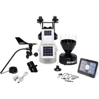 DAVIS INSTRUMENTS Vantage Pro 2 6263 EU Funk-Wetterstation Wind Regen UV Solar 24h Belüftung