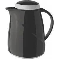 Helios Isolierkanne Wave 0.3L Schwarz, spülmaschinengeeignet