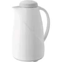 Helios Isolierkanne Wave 1.5L Weiss, spülmaschinengeeignet