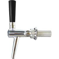Ich-zapfe Kompensatorhahn C-TAP aus Chromnickelstahl, poliert, Length:55 mm
