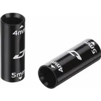 Jagwire Außenhüllenverbinder für 4/5mm Außenhülle 10 Stück schwarz 2022 Bremszüge & -hüllen