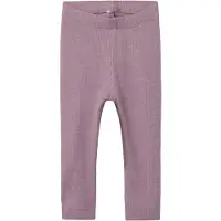 Name it Leggings - Noos - NbnKab - Elderberry/Melange - - 74 - Leggings