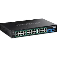 Trendnet 26-Port Hardened Industrial Gigabit Poe Rackmount Switch