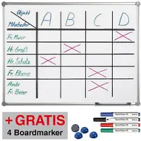 MAUL Whiteboard »2000 Maulpro 6305884« kunststoffbeschichtet, 200 x 100 cm weiß