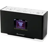 Soundmaster UR240SW, Tragbar, Digital, DAB+, FM, UKW, TFT, 6,1 cm (2.4"), Schwarz