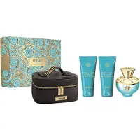 Versace Pour Femme Dylan Turquoise EDT 100 ml + SG 100 ml + BG 100 ml + Kosmetiktasche (woman)