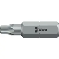 Wera WERK Wera 867/1 Z TORX W bits Torx W kærv TX15 længde 25mm 1/4 tilslutning - (10 stk.)