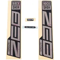 RockShox Aufkleberset Gabel Zeb Ult 27/29 Gloss Polar Foil High