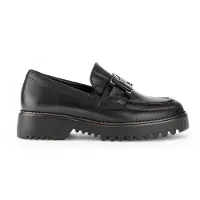 Gabor Damen Loafer 452 - Zwart - Größe 39