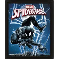 Pyramid Framed 3D Cornice Marvel Spider-man/Venom 26x20cm