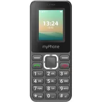 Myphone 2240 LTE, Balken, Dual-SIM, 4,5 cm (1.77"), Bluetooth, 1000 mAh, Schwarz, Grau