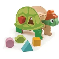 Tender Leaf Toys Dosenschildkröte in zarter Blattform
