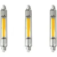Avide R7s LED-Stablampe 10W 1000lm 3000K warmweiß 3 Stück dimmbar