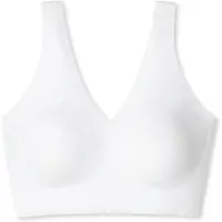 Schiesser Bustier "Invisible Soft" Microfaser, Lasercut-Abschlüsse, V-Ausschnitt