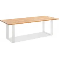 Niehoff Noah Tisch Profilkufe Aluminium/Teak