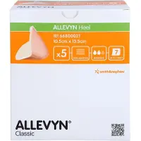 EurimPharm Arzneimittel GmbH Allevyn Heel Schaumstoff Fersenverb.10,5 5 St