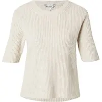 Object Damen Pullover & Cardigans Objelva 2/4 Re O-neck Knit - Beige - Größe XS