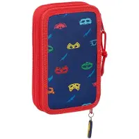 PJ Masks PJMasks Doppel-Federmäppchen, Marine