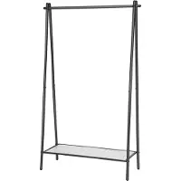 Songmics Kleiderständer HSR23BK schwarz Metall 92,5 x 153,0 cm