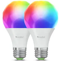Nanoleaf N7501B02-2A60E, Intelligentes Leuchtmittel, Wi-Fi/Bluetooth, Weiß, 802.11b, 802.11g, Wi-Fi 4 (802.11n), E26/E27, A19