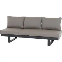 Siena Garden Avenia 3-Sitzer Multibank matt anthrazit / taupe meliert