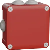 Schneider Electric Abzweigdose IP55 61x118x118mm rt Kst ENN05165