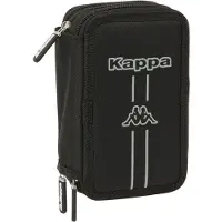 Safta Triple Filled Kappa Dark Mäppchen 37 Stücke Schwarz Mann Schwarz One Size