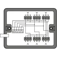 Wago 899-631/338-000 Verteilerbox Dreh-/Wechselstrom 400 V / 230 V